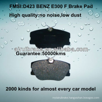 D423 OE QUALITY low metal car disc brake pad for BENZ300/C260/E300